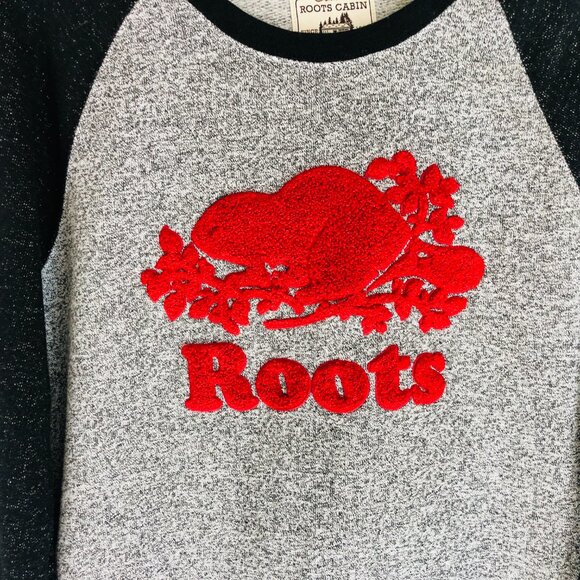 Roots Cabin Canada Women's Size Medium Sweatshirt Sweater - Picture 2 of 5
